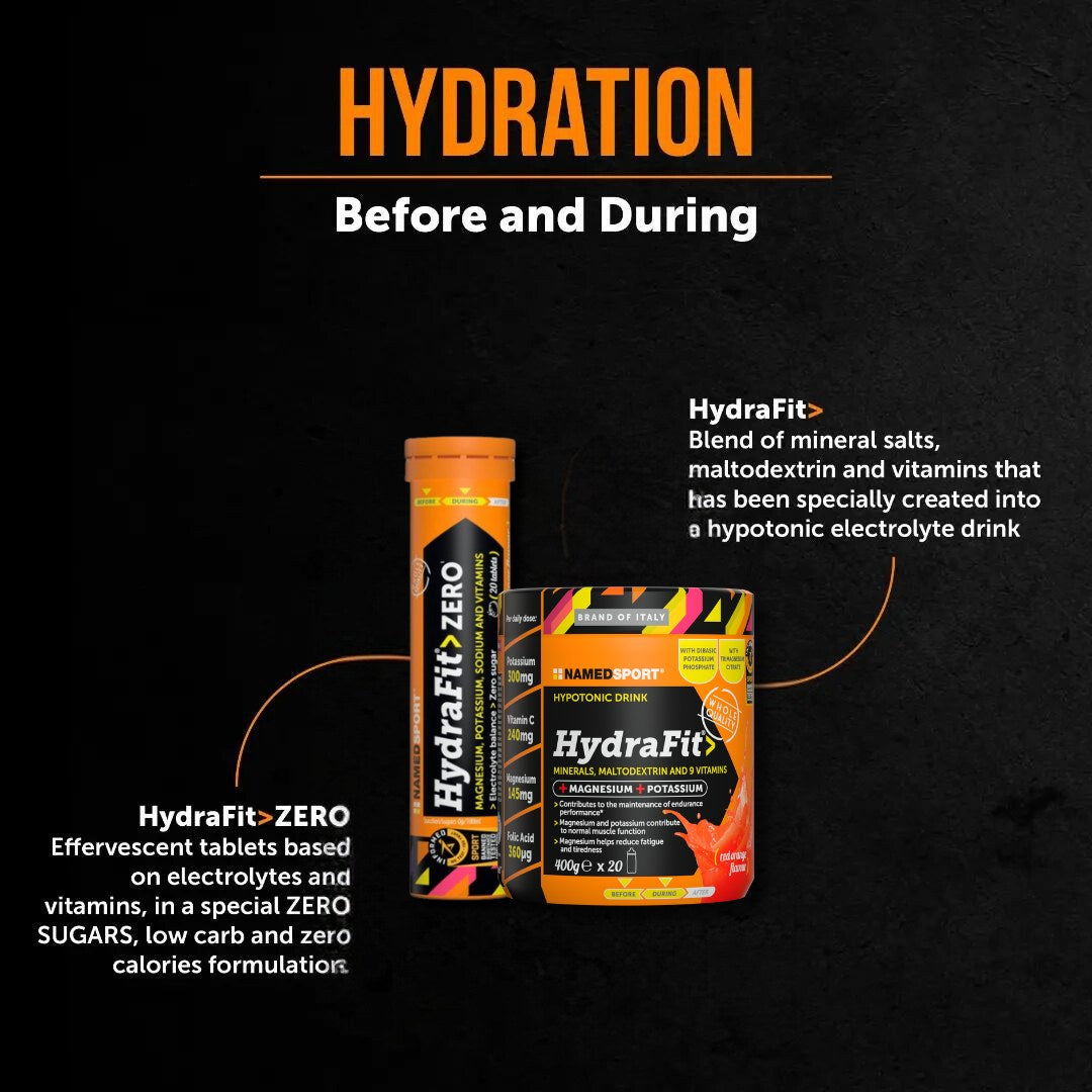 HYDRAFIT - ZERO SUGAR 20 TABS - ORANGE