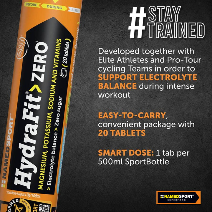 HYDRAFIT - ZERO SUGAR 20 TABS - ORANGE