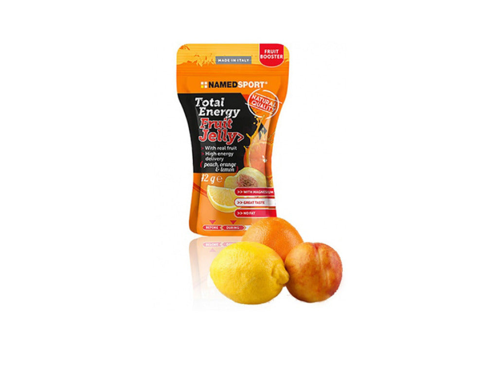 ENERGY FRUIT JELLY - PEACH ORANGE & LEMON - Single Sachets 42g/ea