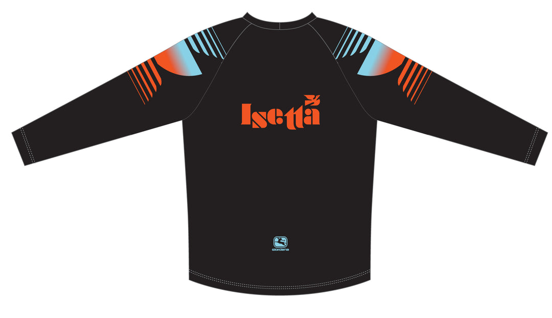 ISETTA - MTN BIKE JERSEY LONG SLEEVE- (UNISEX) BLACK 2022