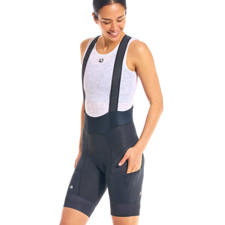 Women's FR-C Pro Cargo Bib Short - GREY